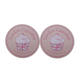 custom sticker brand stickers Logo Printing Stickers Label for bakery shop Cake Box Decor